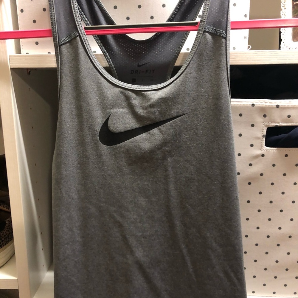 Nike racer back tank top